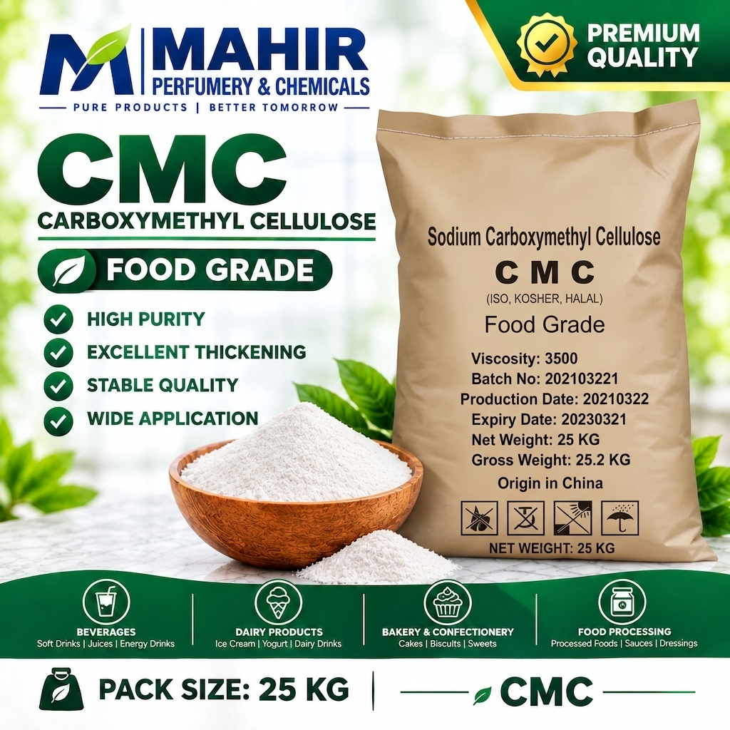 CMC Carboxymethyl Cellulose Food Grade (25 kg) (Viscosity 3500)